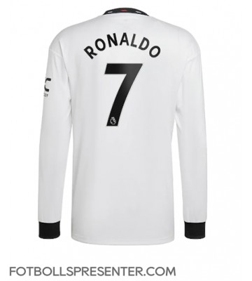 Manchester United Cristiano Ronaldo #7 Borta Matchtröja 2022-23 Långärmad